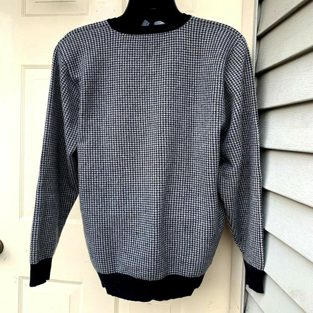 Paolo Mondo 100% 2 ply cashmere men's sweater size L